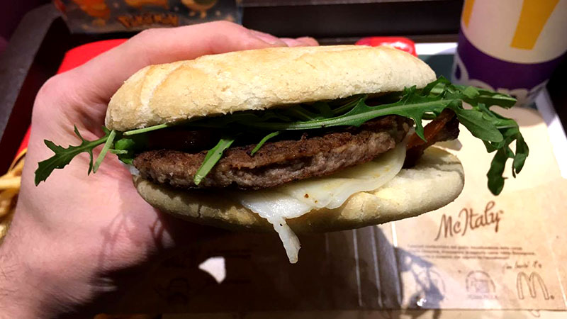 McItaly Romagnola – Abbiamo provato il nuovo panino McDonald's al posto vostro